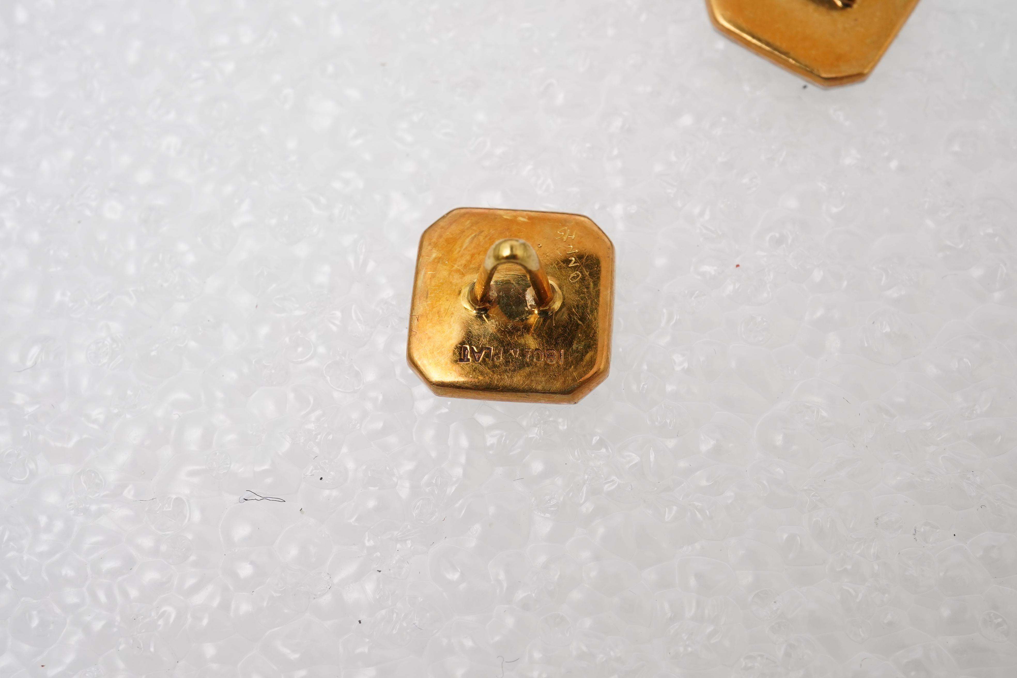 A mother of pearl dress set , early 20th century